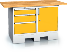 Standardausführung alpede PROFI - Platten - Container - Robustes Palettengestell 880 x 1500 x 700